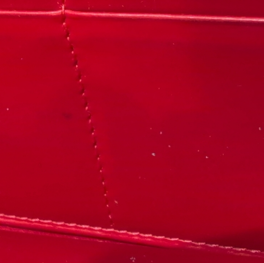 Christian Louboutin Cream Studded Preloved Long Zip Wallet Well Made - Picture 10 of 15
